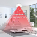 Sensor Movimiento Inteligente Compatible Alexa Tuya Smart Digital