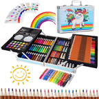 Set De Artes Profesional Para Niños Kit De Pintura 145 Pcs