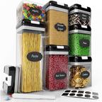 Organizador Frascos Herméticos Para Cocina X7 Recipientes