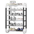 Estante Zapatero Organizador 5 Niveles Doble Color Rack