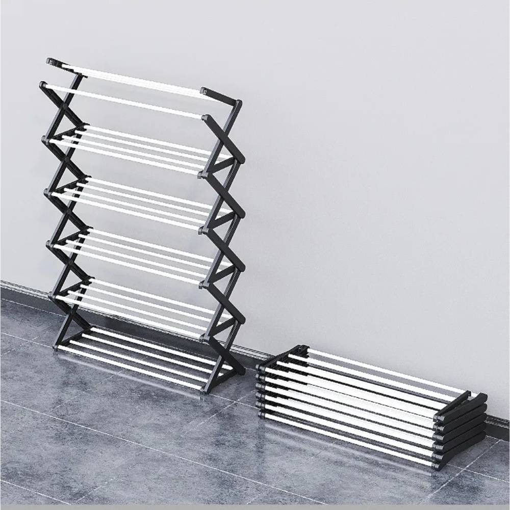 👟✨ Zapatero Organizador 10 Pares Desarmable X-shaped Rack🧼