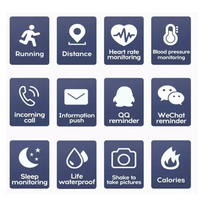 Thumbnail for Reloj Inteligente Smartwatch D20 Fitness Tracker