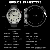 Thumbnail for Smartwatch Reloj Inteligente Hd Doble Pulso K700 Magnetico