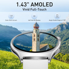 Smartwatch Reloj Inteligente Pantalla Amoled Hd Doble Pulso