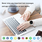 Smartwatch Reloj Inteligente Pantalla Amoled Hd Doble Pulso