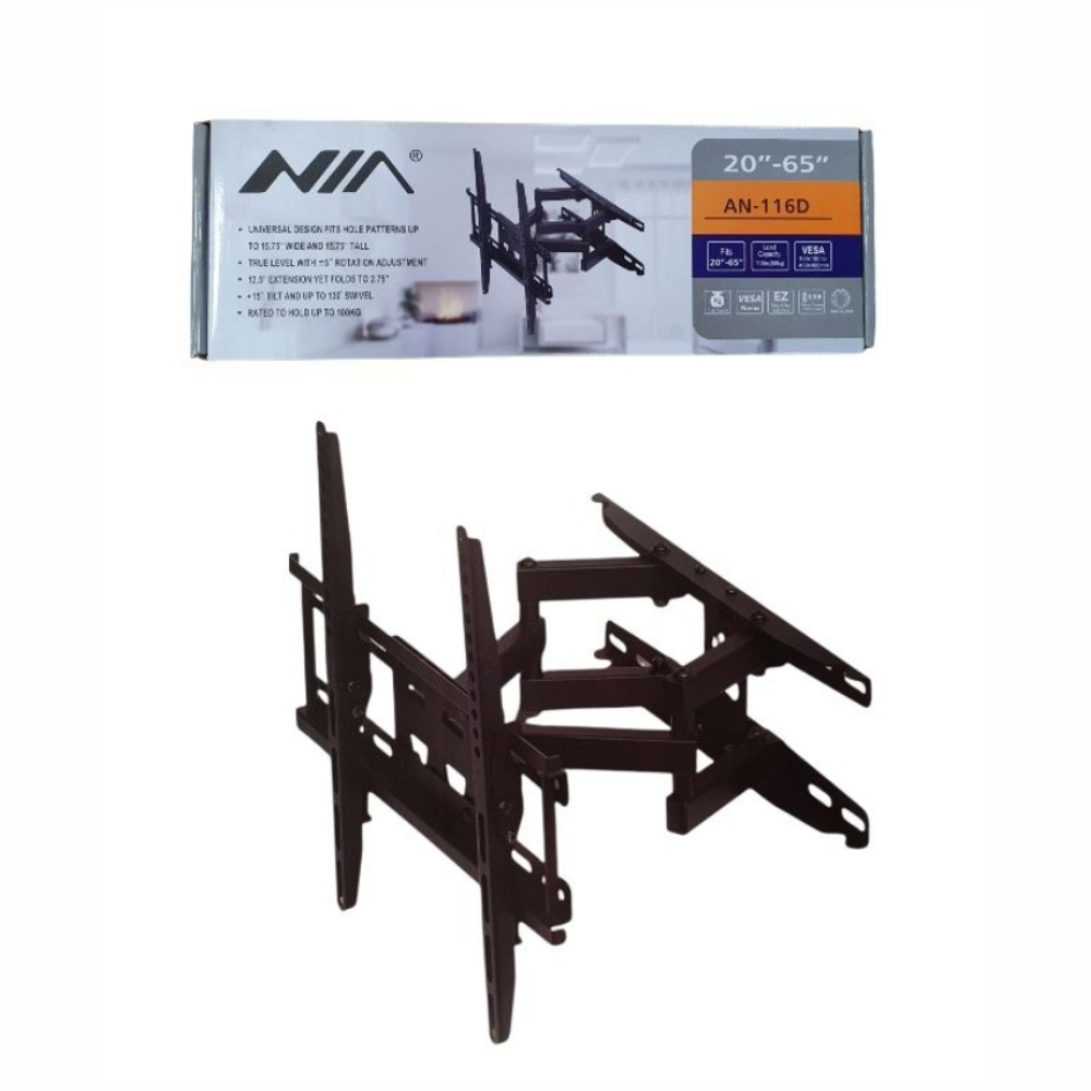 Soporte Para Tv De 20 A 65 Pulgadas Doble Brazo Escualizable