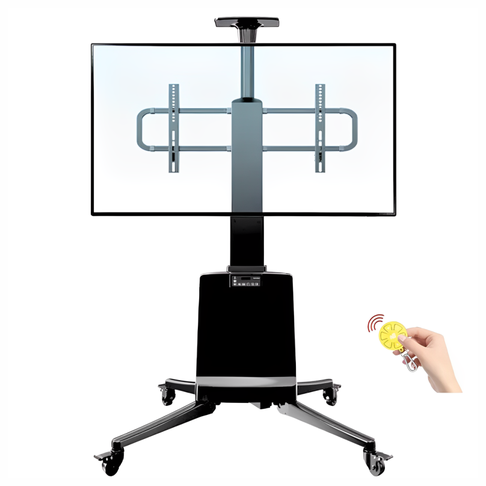 Soporte De Pedestal Motorizado Para Tv De 55 85 Con Control