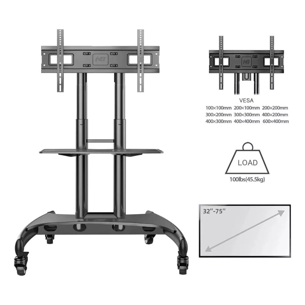 Soporte Para Televisor De 32-75 Pulgadas Rack Pedestal AVA1500