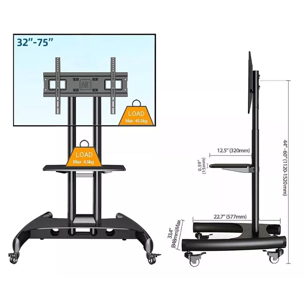 Soporte Para Televisor De 32-75 Pulgadas Rack Pedestal AVA1500