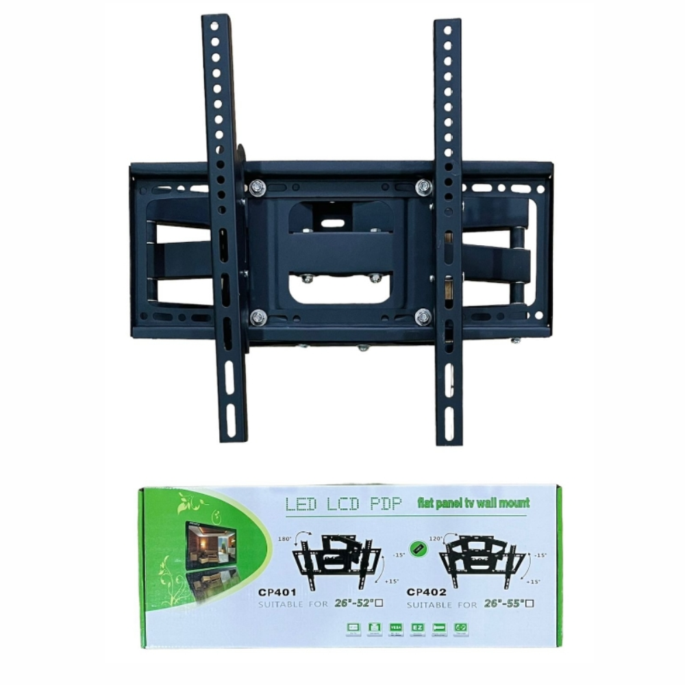 Soporte De Pared Doble Brazo Para Tv 26 A 55 Pulgadas Cp402
