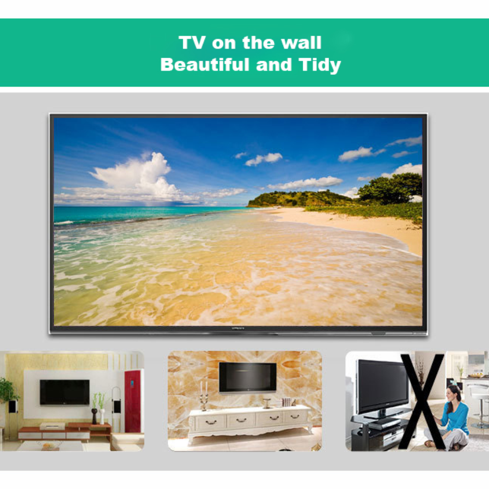 Soporte De Pared Fijo Con Inclinacion Para Tv 14 55 Pulgadas