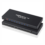 Divisor Spliter Hdmi 1 X 8 Alta Definición 1920x108p/3d /4k