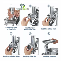 Thumbnail for Super Molino Eléctrico Picador De Carne 3000w Renahouse Vmg