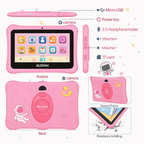 Tablet Kids Niños K3 Android 13 6gb Ram 128gb Almacenamiento