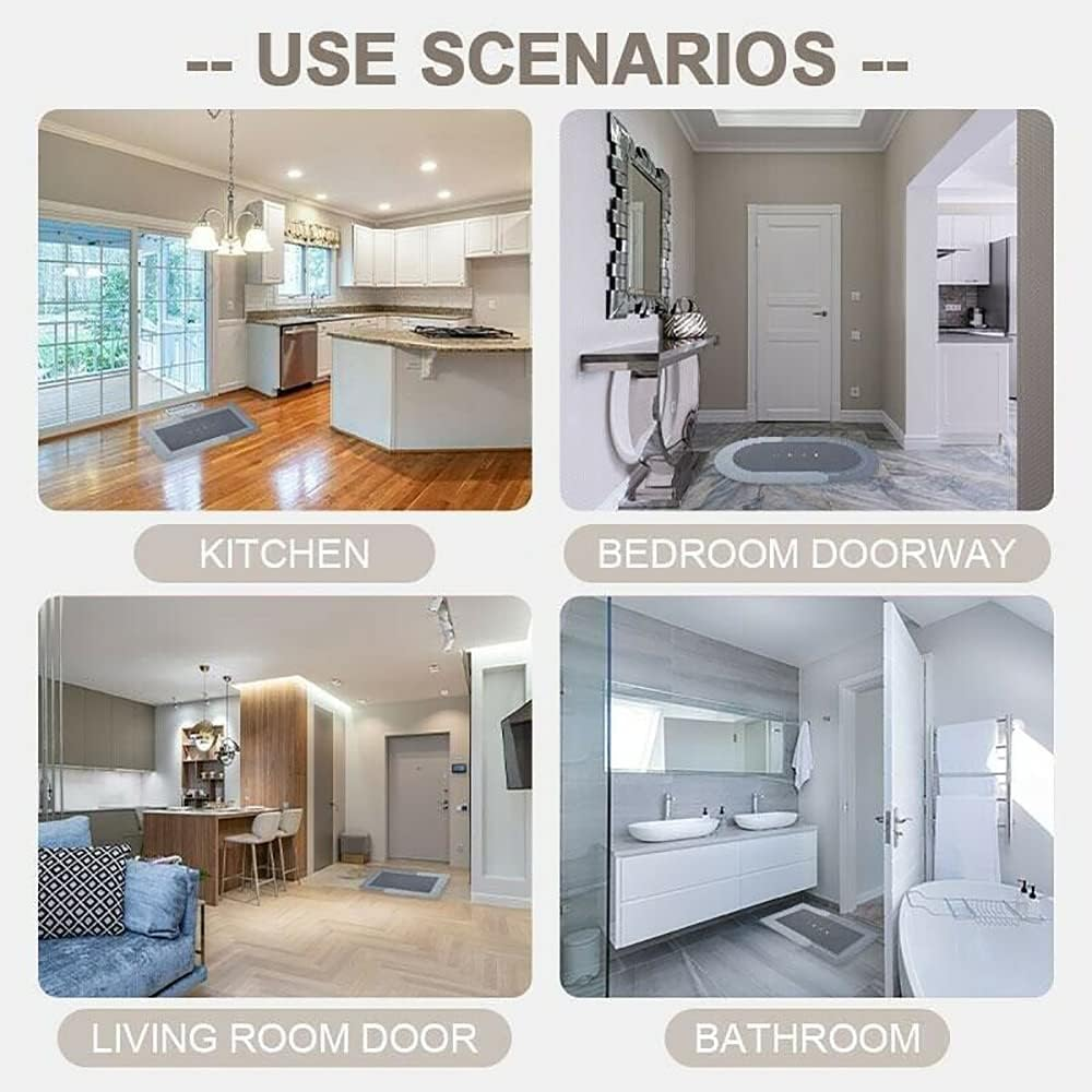 Tapete Absorbente Antideslizante Baño Living Simple 58c Seguridad