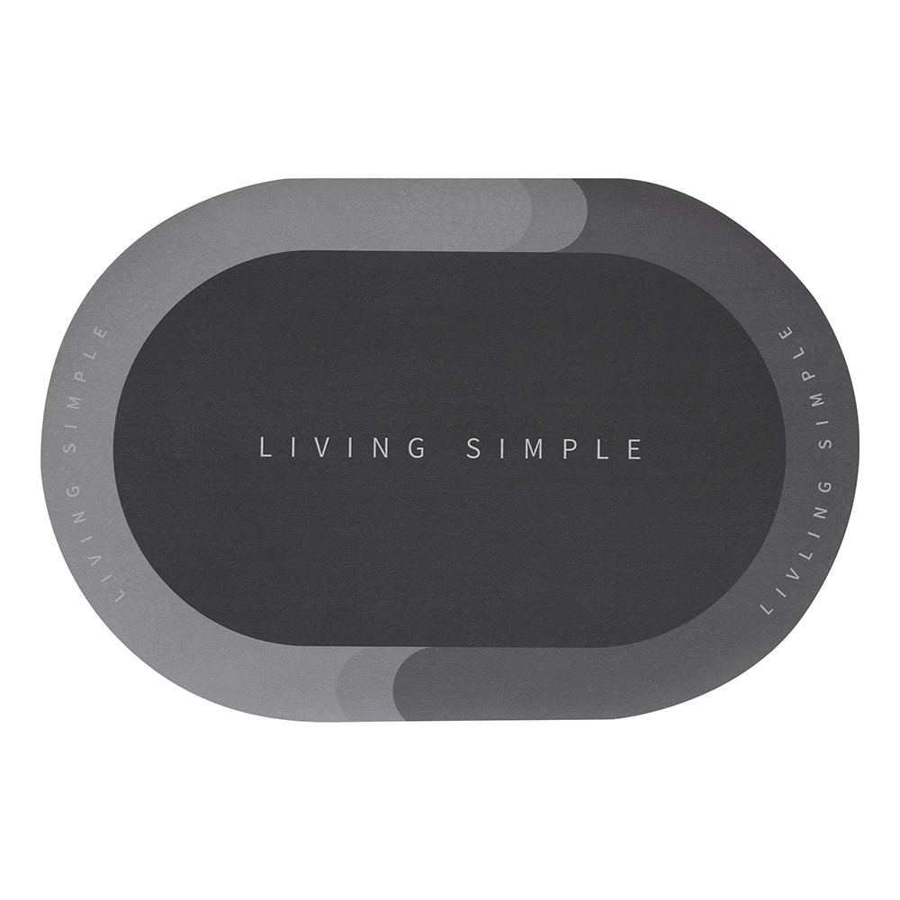 Tapete Absorbente Antideslizante Baño Living Simple 58c Seguridad