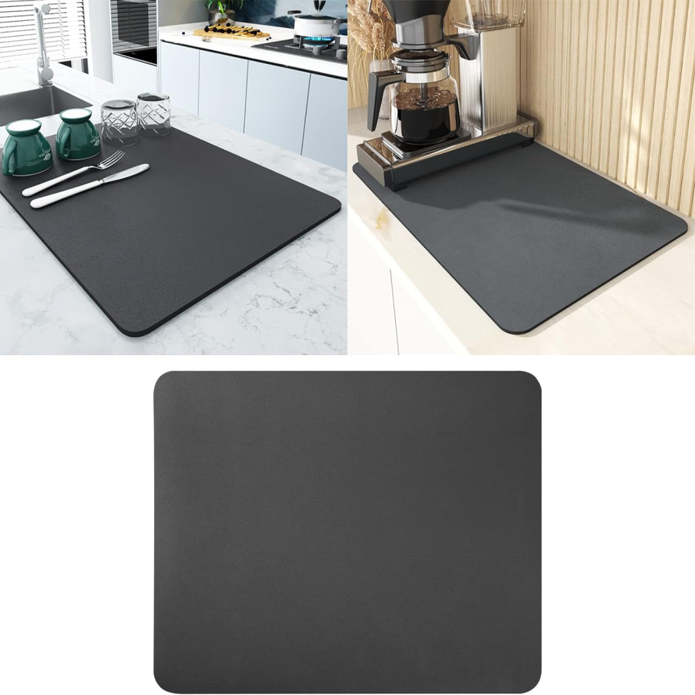 🧼✨Tapete Absorbente Para Cocina Escurridor De Platos 50 X40cm💧🍽️