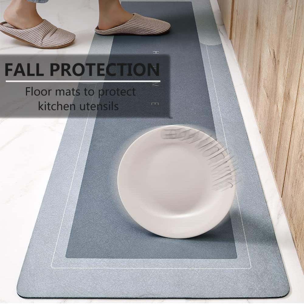 🏡🌟Alfombras Tapetes Absorbentes Antideslizantes X2 Grandes🧼💦