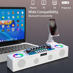 Altavoz Inalámbrico Karaoke Con Tarjeta De Sonido Microfono