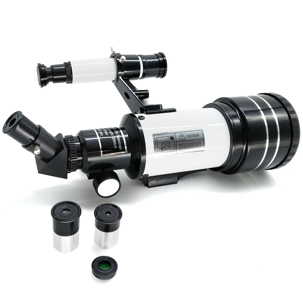 Telescopio Astronómico Monocular M70300 Accesorios Y Trípode