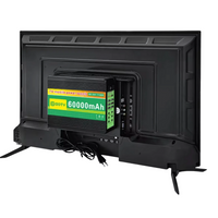 Televisor 32 Pulgadas Solar Batería 60000mah Control Remoto