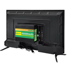 Televisor 32 Pulgadas Solar Batería 60000mah Control Remoto
