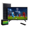 Televisor 32 Pulgadas Solar Batería 60000mah Control Remoto