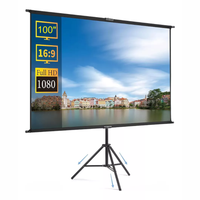 Thumbnail for Telon 100 Pulgadas Para Proyector Video Beam Con Tripode 2mt