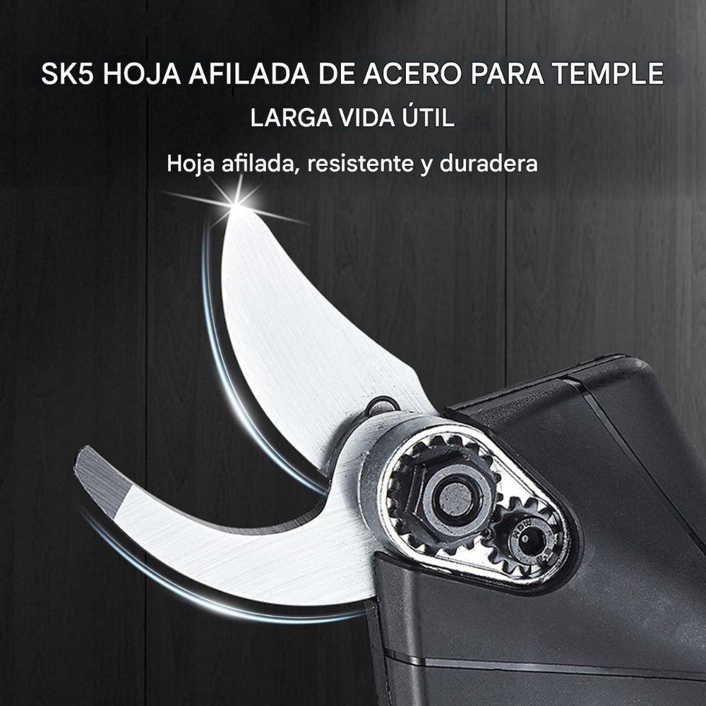 Tijera Podadora Jardín Eléctrica Portátil Recargable 56v