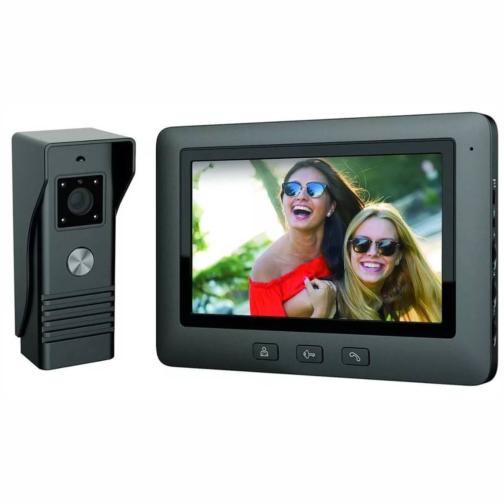 Timbre Inteligente Video Portero Pantalla C07l Full Color