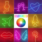 🌈Cinta Luz Neon Rgb Led Manguera 5 Metros Micrófono Rítmica🌈