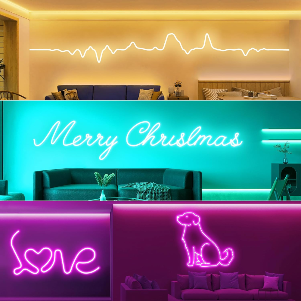 🌈💡Tira Luz Led Neon Rgb Manguera 7 Metros Micrófono Rítmica🎉🎶