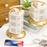 Thumbnail for ⚡Torre Multi Toma Corriente 3 Niveles Usb X 12 Tomas 2500w💡