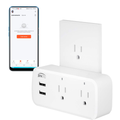 Toma Corriente Inteligente Alexa Interruptor Dual Puerto Usb