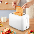 Tostadora Eléctrica Pan 2 Puestos 6 Niveles 700w Bh-030 Compacto