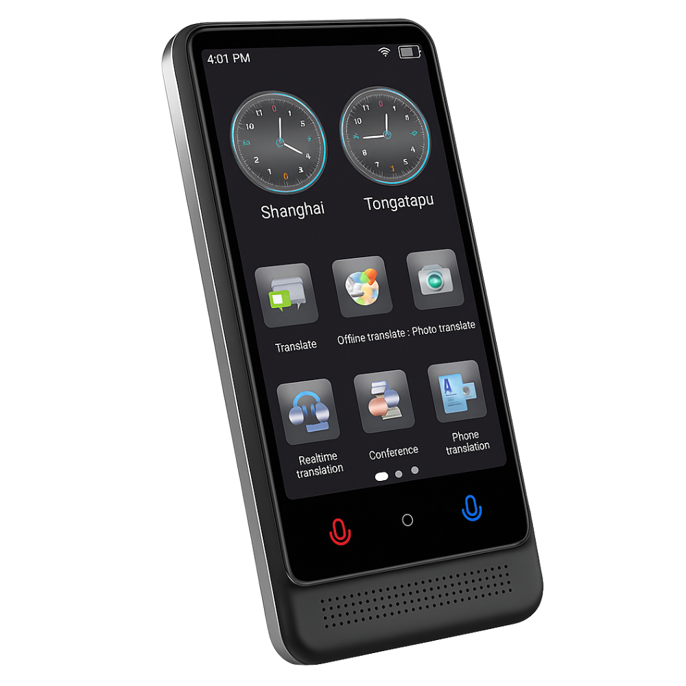 🧠Traductor Idiomas Inteligente Tiempo Real 137 Idiomas Wifi M12 📱