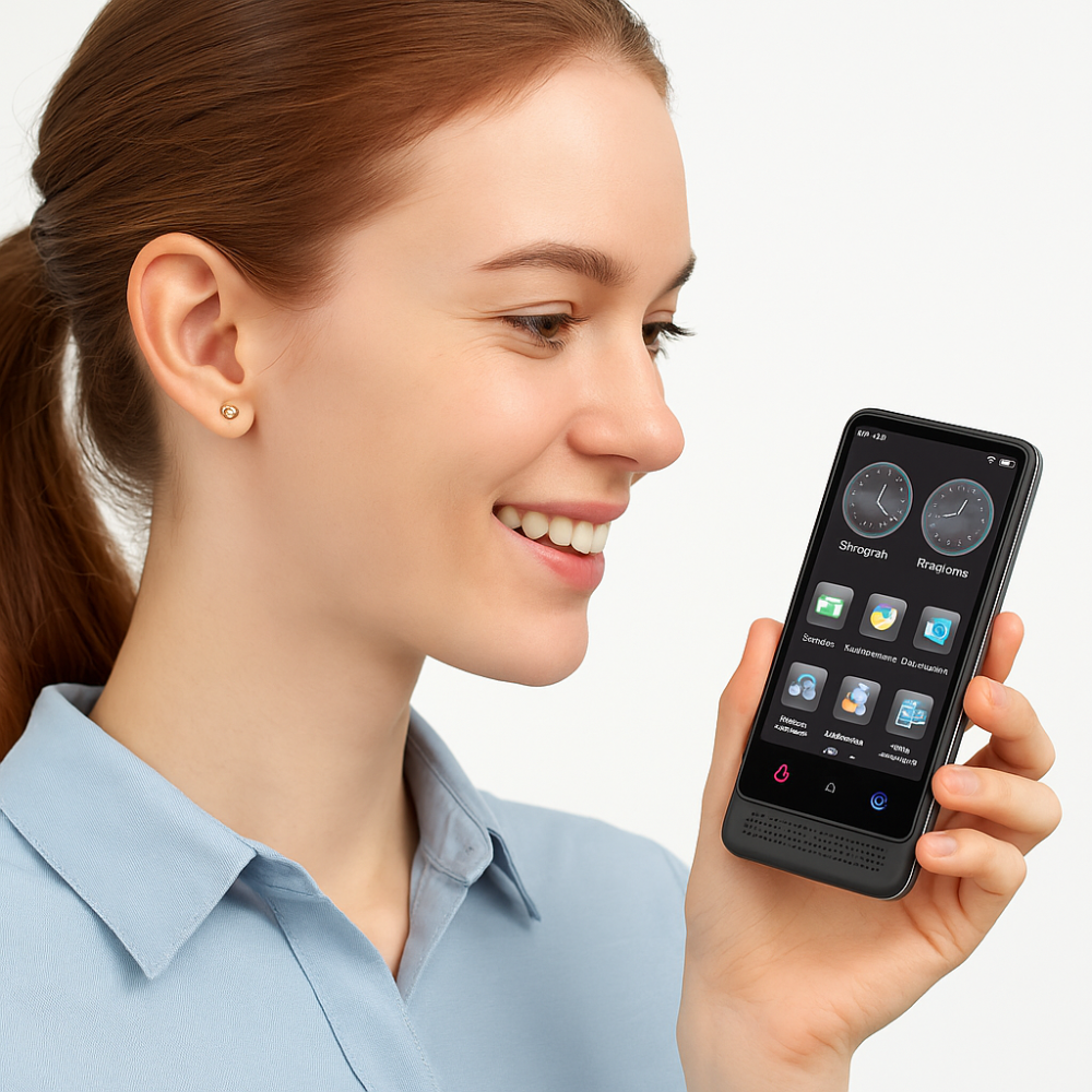 🧠Traductor Idiomas Inteligente Tiempo Real 137 Idiomas Wifi M12 📱