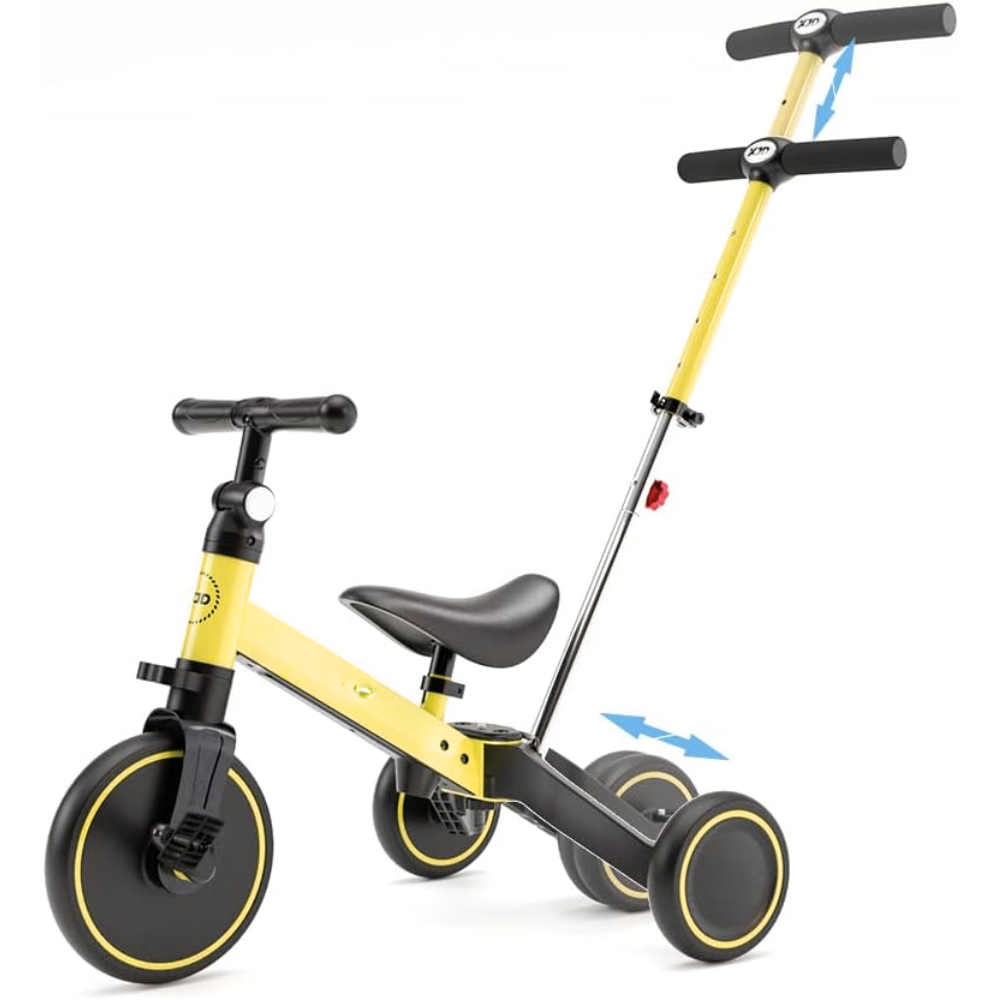 Triciclo Bicicleta Niños Ajustable Paseador 4 En 1 Multifuncional