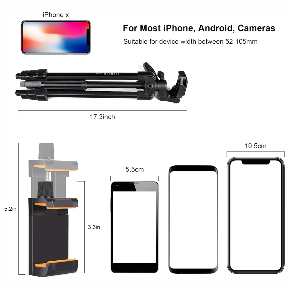 Tripode Para Celular Y Cámaras De Video Profesional T-3512a