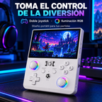 Consola Retro Portátil R36 Max 2 WiFi Pantalla IPS 4.5 Linux RGB 4000 MAh 30 Emuladores