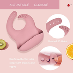 Juego De Vajilla Para Bebes Con Antideslizantes En Silicona