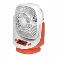Thumbnail for Ventilador Portátil Solar Con Radio Fm Lámpara Bombillo Led