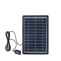 Thumbnail for Ventilador Recargable Solar 6 En 1 Radio Fm Luz Led 8029