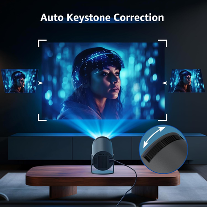 Mini Proyector 4k Wifi Bluetooth Video Beam Hy300 Automatico