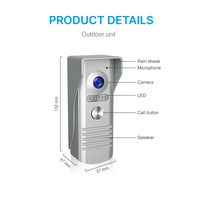 Thumbnail for Timbre Inteligente Video Portero Visión Nocturna Pantalla 7