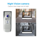 Timbre Inteligente Video Portero Visión Nocturna Pantalla 7