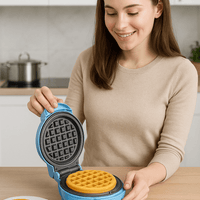 Thumbnail for 🍩Mini Waflera Donera Crepes Corazones 4 En 1 Antiadherente🎉