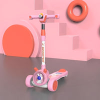 Thumbnail for Scooter Monopatín Ajustable Con Proyector De Dibujo Luz Led