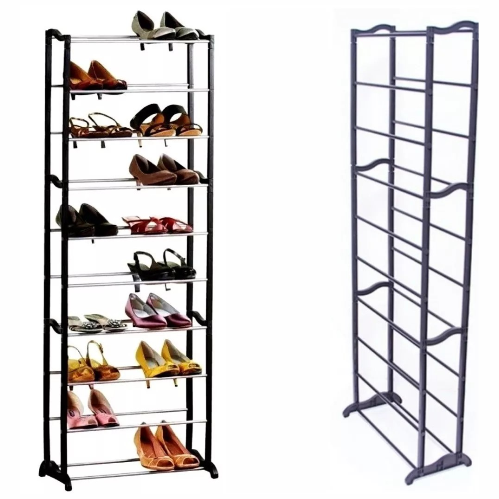👟🧼Zapatero Organizador De 10 Niveles 30 Pares🧠✨