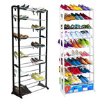 Zapatero Organizador Estante 10 Niveles 30 Pares Minimalista